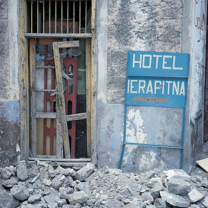 Public Image No. 14 • Ierapitna, Greece • Photo: Joanne Kinsey-Calori